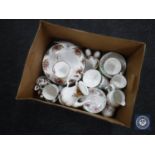 A box of Royal Doulton Expressions tea service,