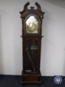 A Tempus Fugit longcase clock