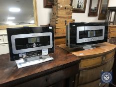 Two Philips Streamium wireless music stations