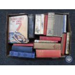 A box of early twentieth century books and annuals