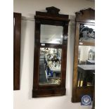 A 19th century hall mirror