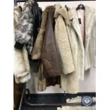 Six assorted lady's and gent's coats