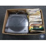 A box of Aiwa turntable,