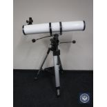 An Orion model 280 telescope on stand