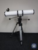 An Orion model 280 telescope on stand