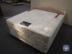 A Myers Shannon 4'6 storage divan set