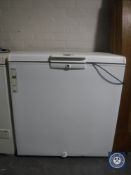 A Whirlpool chest freezer