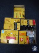 Five boxes of Kodak cameras and accessories