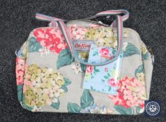 A Cath Kidston hydrangea bag, new with tags,
