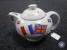 A Crown Ducal War Against Hitlerism china teapot