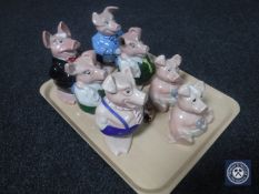 Seven Wade Natwest pigs