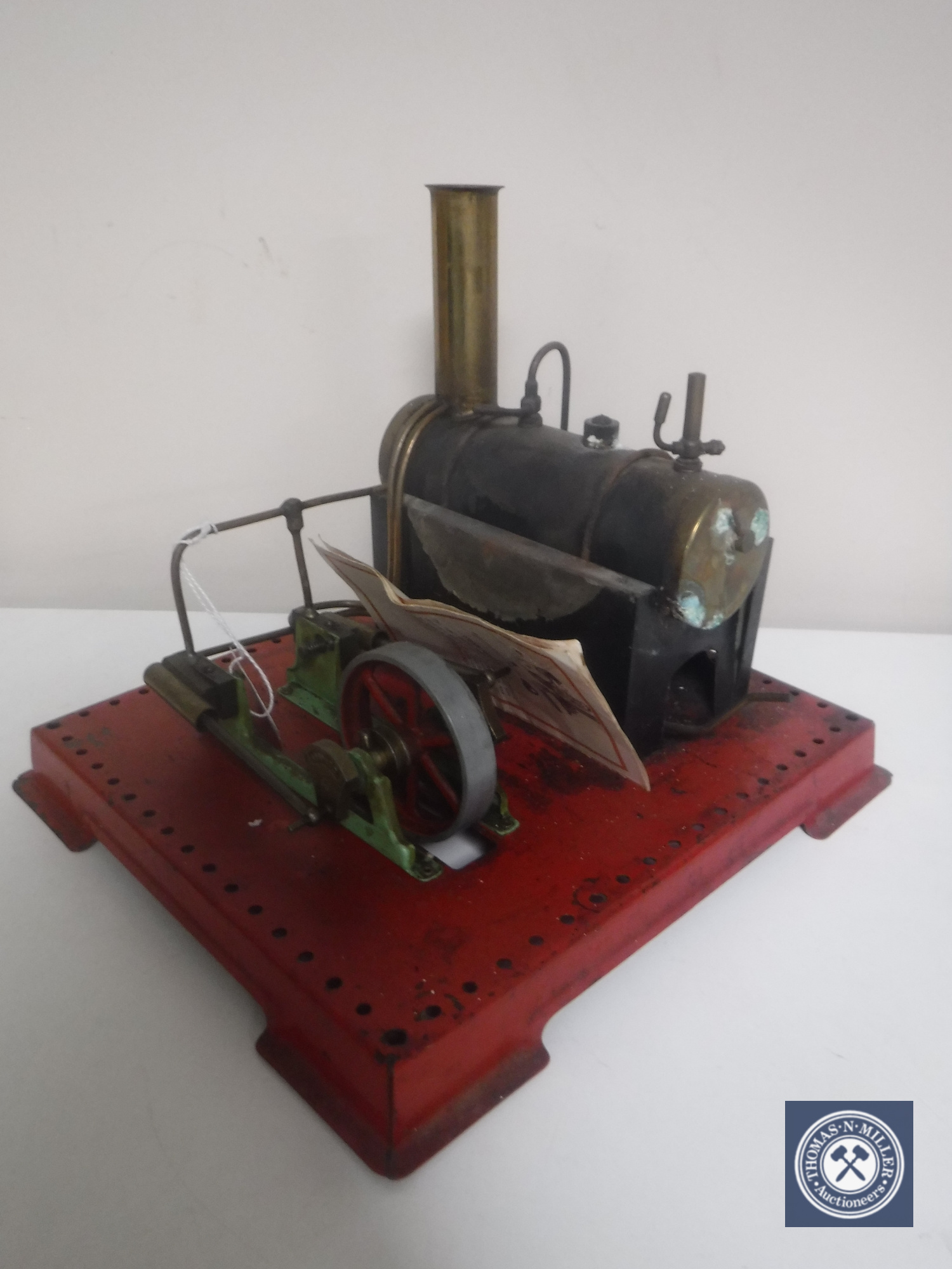 A scratch built Mamod steam engine