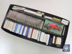 A box containing vintage matchbooks