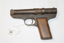 An early 20th century German Hubertus air pistol CONDITION REPORT: This appears to