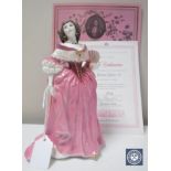 A Coalport The Femmes Fetales Collection limited edition figure, Lady Castlemaine number 698/12,500,