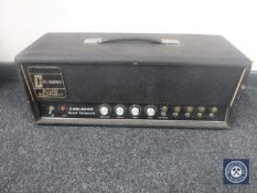 A vintage Carlsbro amplifier
