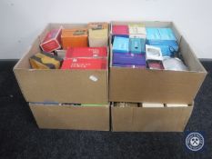 Four boxes of mid 20th century boxed slide viewers