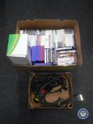 Two boxes of assorted PC games - PS2, PS3,