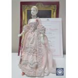 A Coalport The Femmes Fetales Collection limited edition figure, Madame de Pompadour, number 794/12,