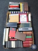 Three boxes of 20th century volumes including New Carpenter and Joiner, Children's Encyclopaedia,