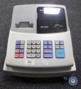 An XE-A102 cash register with keys