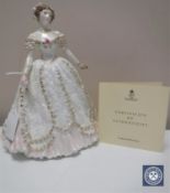 A Royal Worcester limited edition figure, Sweetest Valentine, number 1603/12500,