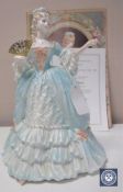 A Coalport The Femmes Fetales Collection limited edition figure, Marie Antoinette, number 2981/12,
