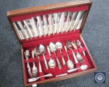 A Viner's canteen of Sheffield plated cutlery