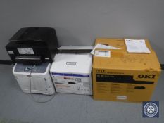 A boxed Oki 700 series printer,