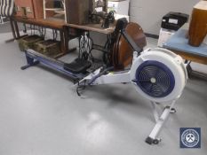 A Concept 2 rowing machine