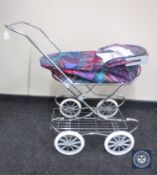 A folding doll's pram