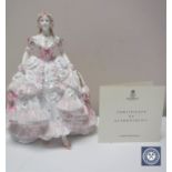 A Royal Worcester limited edition figure, Royal Debut, number 1599/12500,