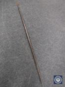 A 20th century African spear