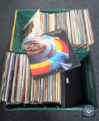 Two crates of classical and other LP's,