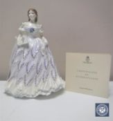 A Royal Worcester limited edition figure, The Last Waltz, number 9277/12500,