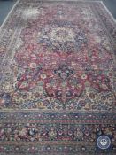 An antique Tabriz carpet, Iranian Azerbaijan,