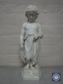 A Copeland Parian figure,