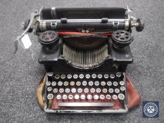 An early 20th century Imperial Woodstock typewriter