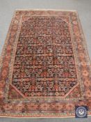 An antique Malayer rug, West Iran,