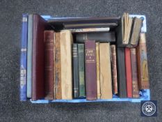 A basket of antiquarian and later volumes, Jane Ayre, novels,