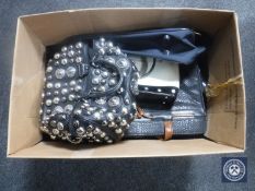 A quantity of miscellaneous lady's handbags.