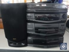 A Sanyo hi/fi system