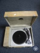 A 20th century electric table top Collaro Auto Micogram record player