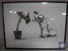 A signed framed colour print "Voice of Nature"