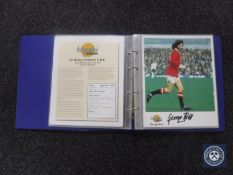 An Autograph Editions British Sporting Greats autograph collection including Henry Cooper,