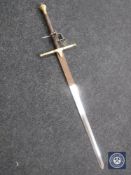 A reproduction broad sword