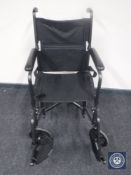 A folding drive light weight wheel chair