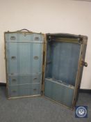 An early 20'th Century Mendel Trunx steamer wardrobe,