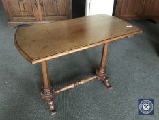 A Victorian mahogany occasional table