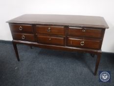 A Stag Minstrel six drawer chest